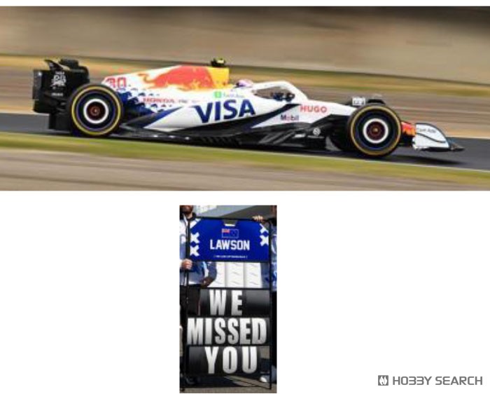 Racing Bulls VCARB 02 No.30 Visa Cash App Racing Bulls F1 Team