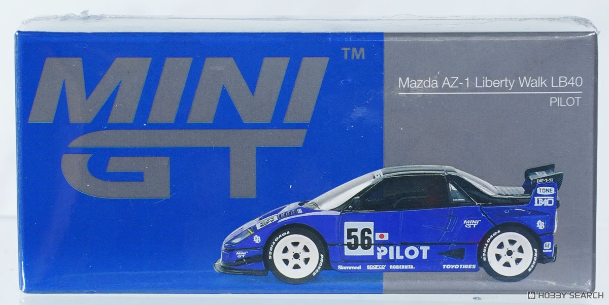 マツダ AZ-1 リバティーウォーク LB40 PILOT (右ハンドル) (ミニカー