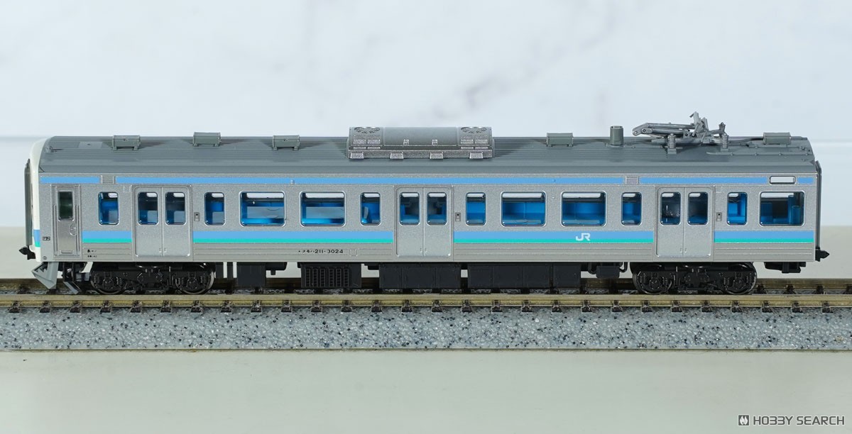 211系3000番台 長野色 3両セット (3両セット) (鉄道模型) - ホビー