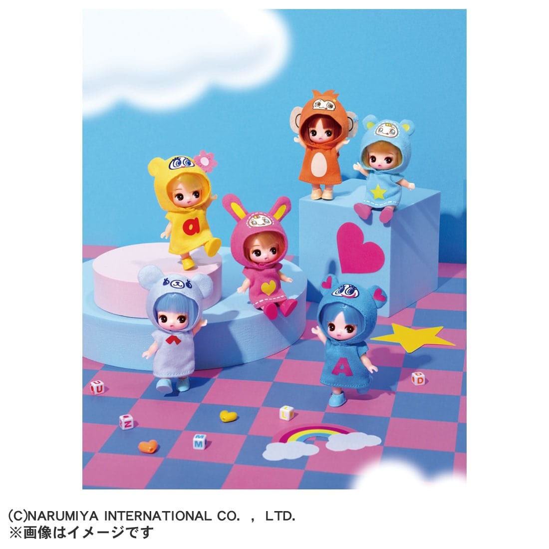 ぷちリカちゃん ナルミヤキャラクターズコレクション DP-BOX (6個