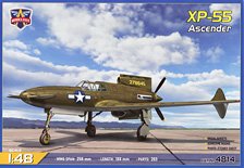 カーチス XP-55 アセンダー 試作戦闘機 1号機 (プラモデル) - ホビー