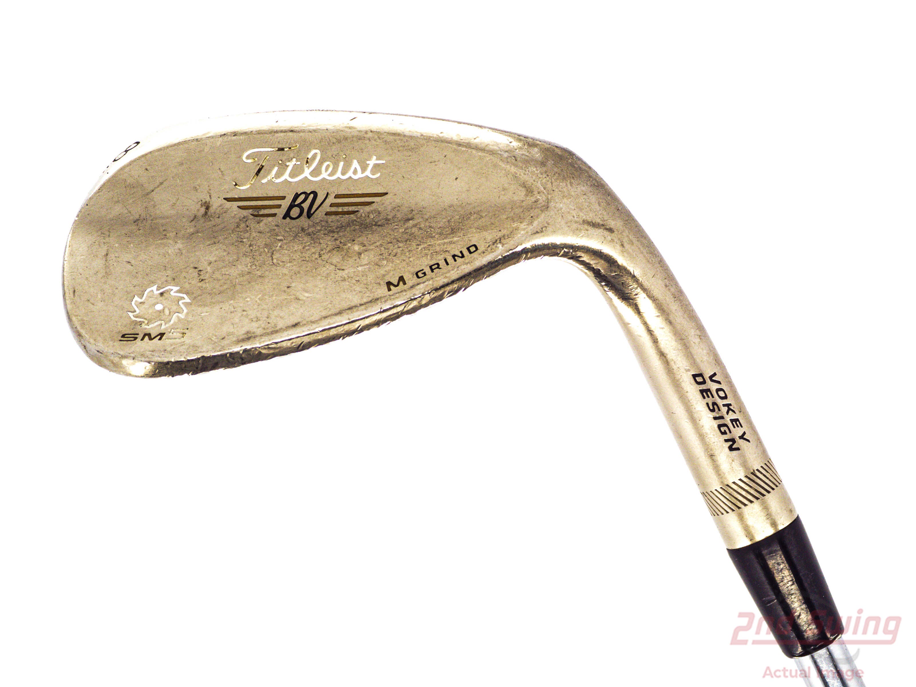 Titleist Vokey SM5 Gold Nickel Wedge (D-52544529624) | 2nd Swing Golf