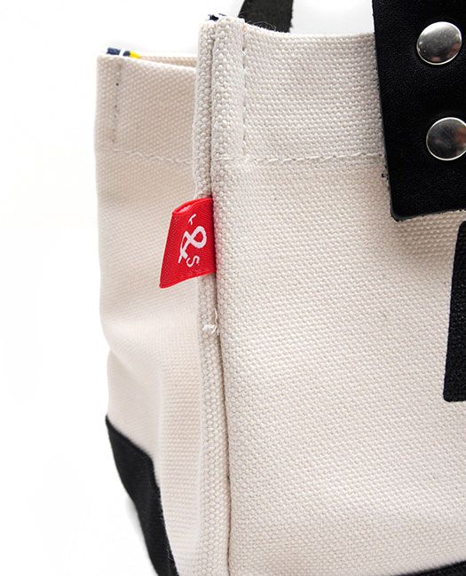 rough & swell - BIG LOGO CART BAG カートバッグ ( ホワイト