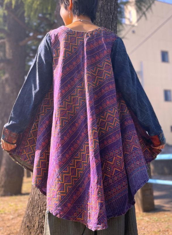 パッチワークチュニック - 49BOY