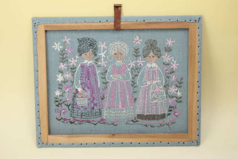 北欧刺繍 タペストリー/パネル 北欧雑貨と北欧手工芸coco varie