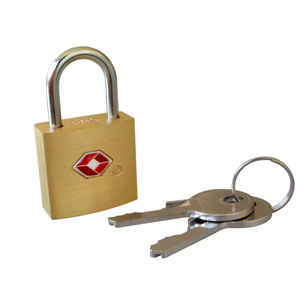 TSブラスロックS OS1005 1個入り TSA ブラスロック 南京錠 旅行用品