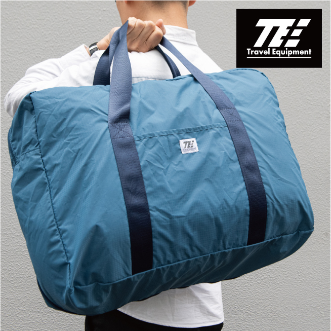 トラベルイクイップメント パッカブル ボストン バッグ 折りたたみ