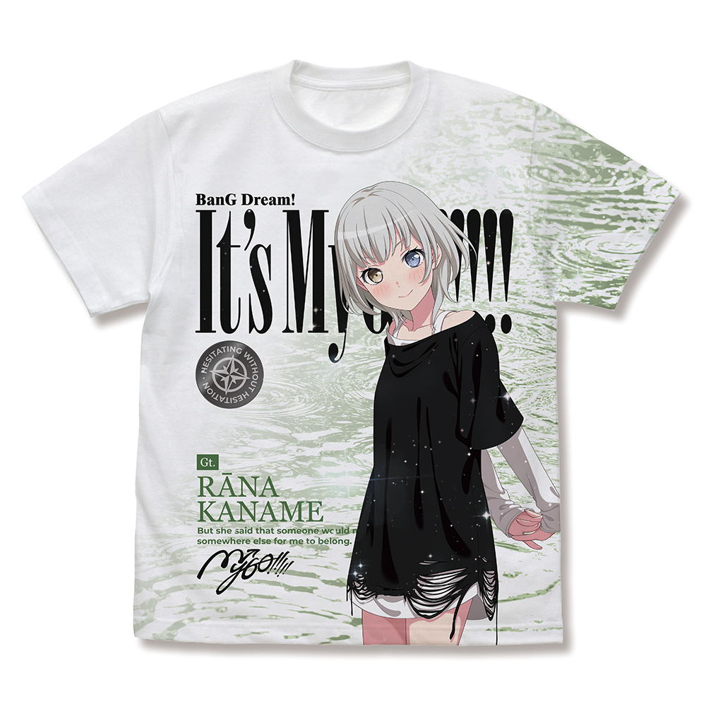 要 楽奈 フルグラフィックTシャツ [BanG Dream! It's MyGO