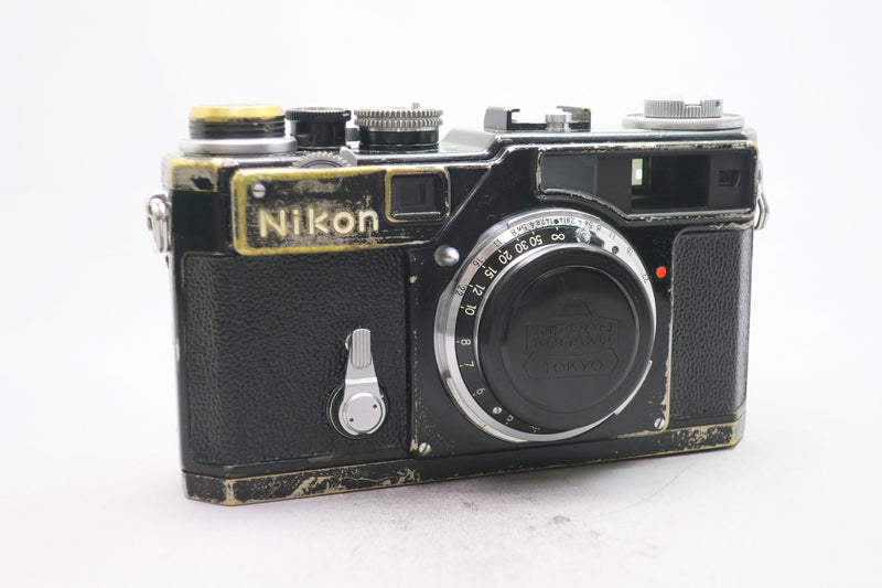 Nikon SP 布幕モデル 後塗りピアノブラック Nikon SP 布幕モデル 後