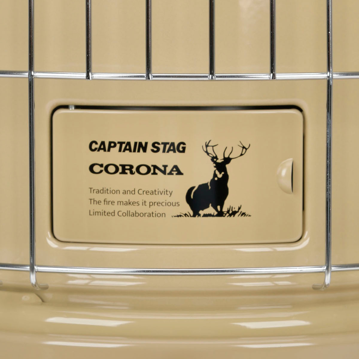 キャプテンスタッグ×コロナ 石油ストーブ SL-51CSA（ベージュ