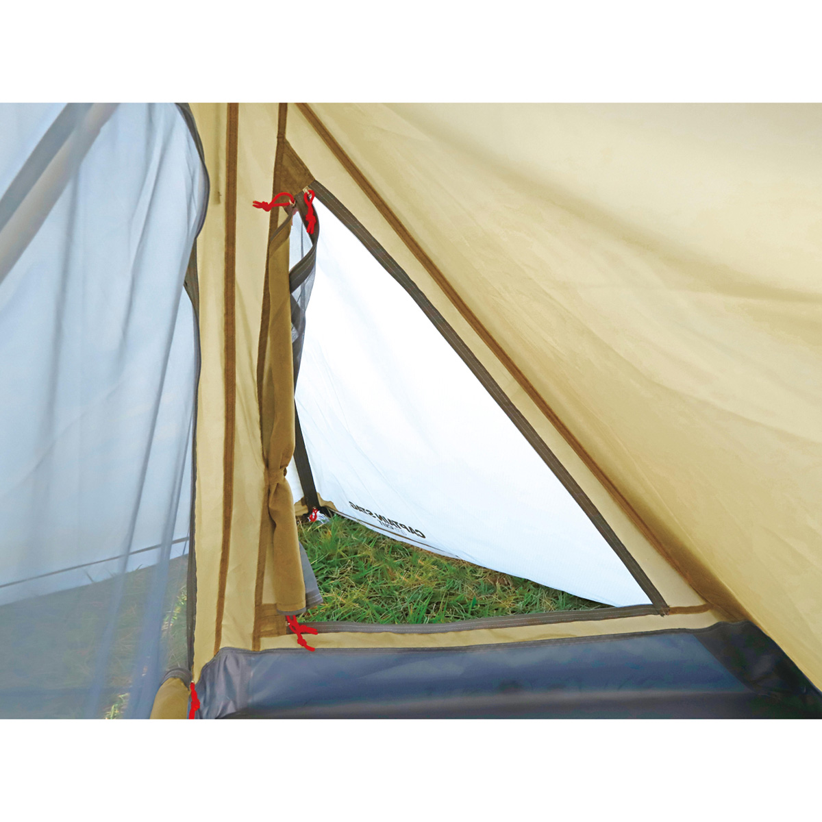 トレッカー キャンプベースソロUV（カーキ） - アウトドア・キャンプ