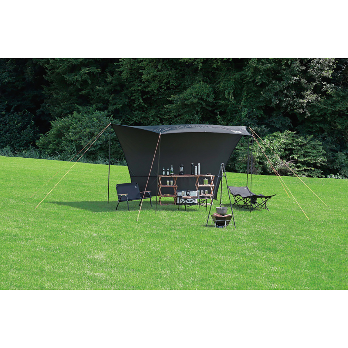 CSブラックラベル ヘキサタープUV - アウトドア・キャンプ用品