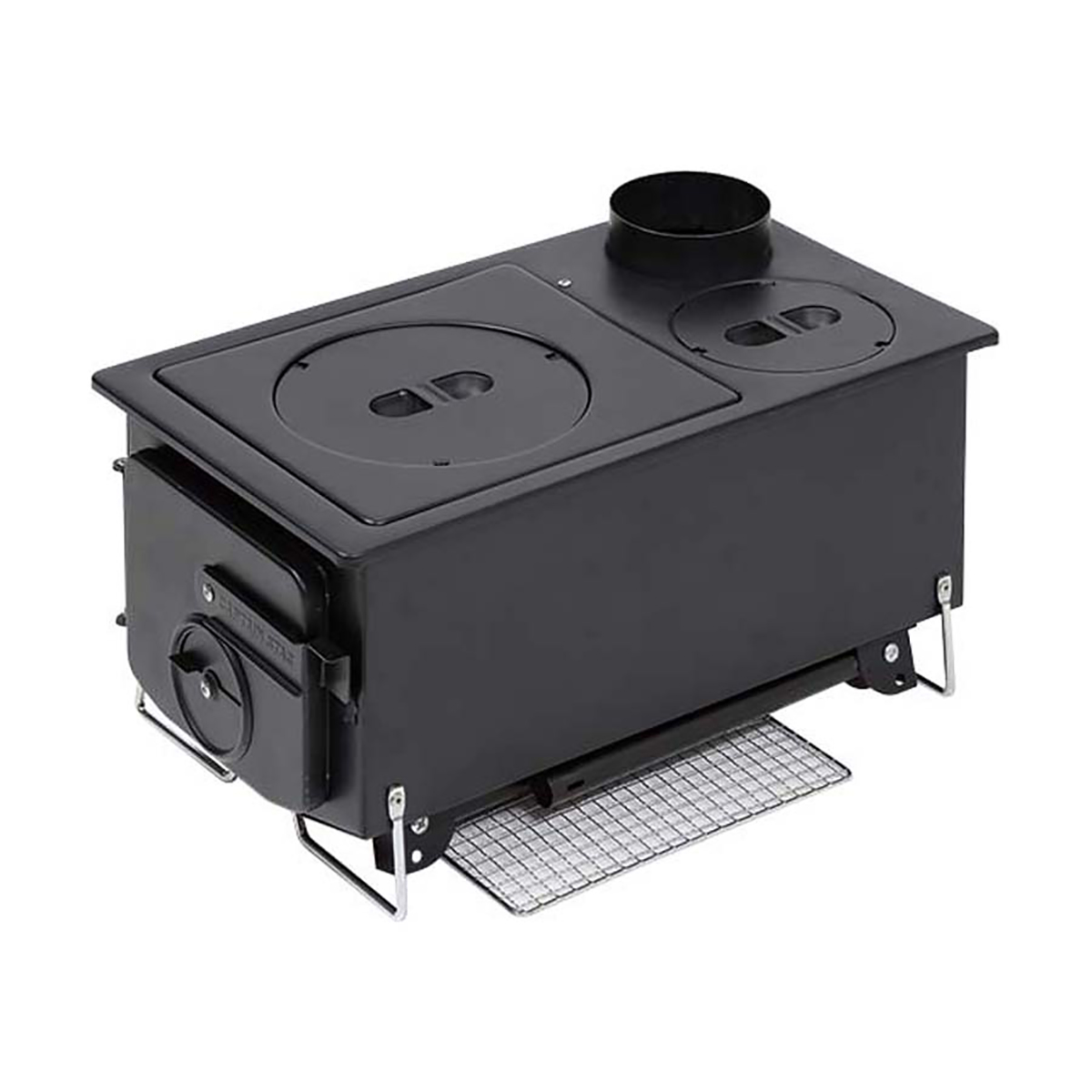 KAMADO(かまど) 煙突 角型ストーブ - アウトドア・キャンプ用品