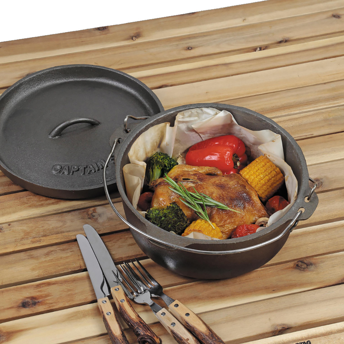 ダッチオーブン クッキングシート 25cm用 4枚組 - アウトドア