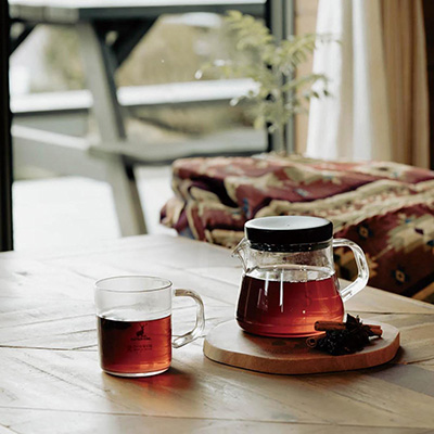 キャプテンスタッグ×岩の原葡萄園コラボ マグカップ260 - アウトドア