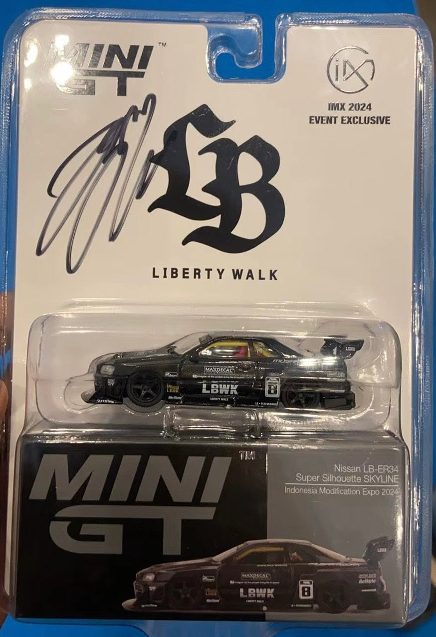 Mini GT 1:64 Nissan LB-ER34 Super Silhouette Skyline IMX 2024