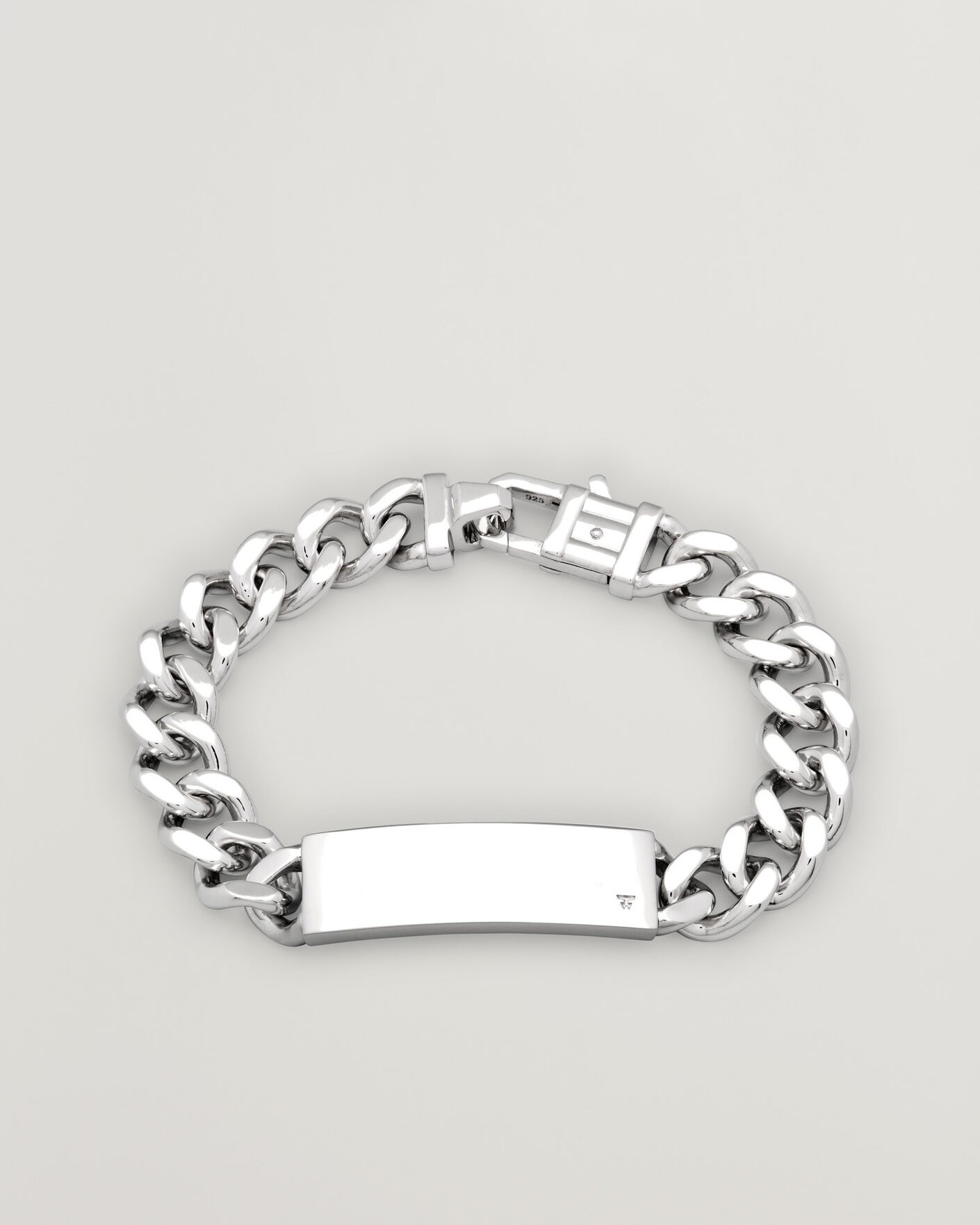 Tom Wood ID Bracelet Silver at CareOfCarl.com