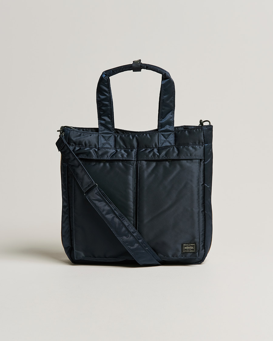 Porter-Yoshida & Co. Tanker Tote Bag Iron Blue at CareOfCarl.com