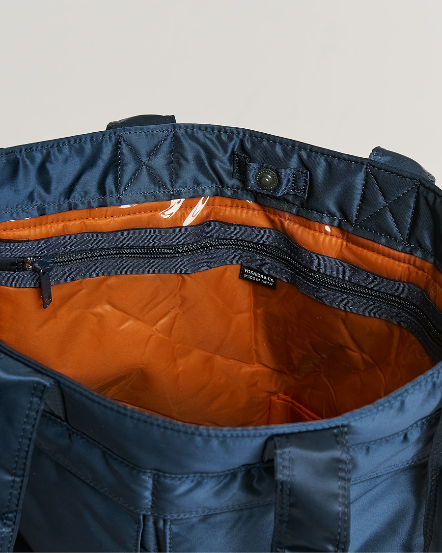 Porter-Yoshida & Co. Tanker Tote Bag Iron Blue at CareOfCarl.com