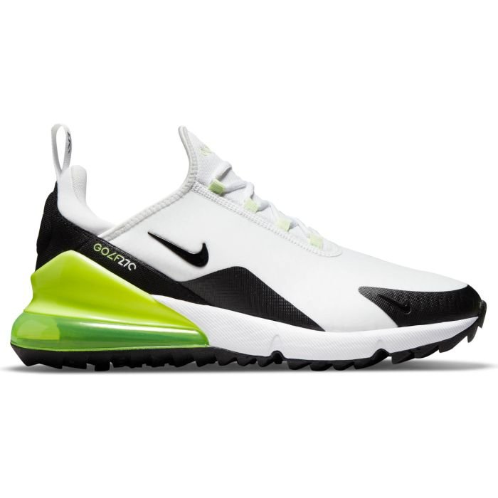 Nike Air Max 270 G Golf Shoes White/Volt/Barely Volt/Black