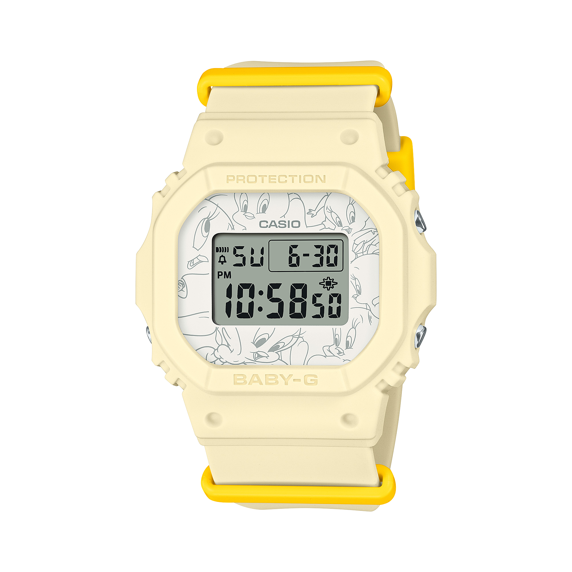 BGD565TW-5 | BABY-G DIGITAL Yellow | CASIO