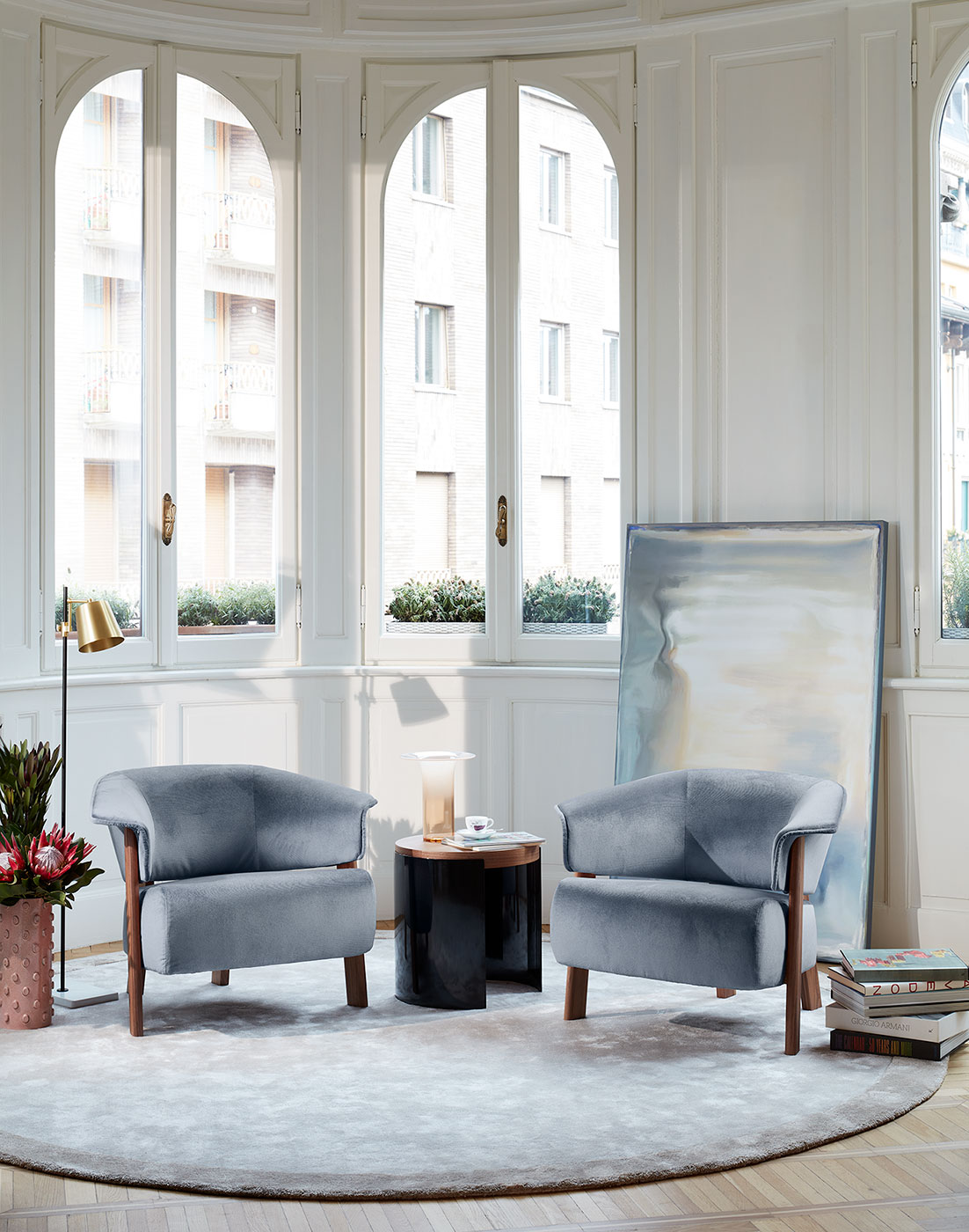 571 BACK-WING（バックウィング ラウンジチェア）Cassina | カッシーナ