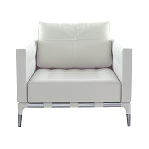 Cassina（カッシーナ）241-21 PRIVE 1人掛ロングシート 黒革（13X606