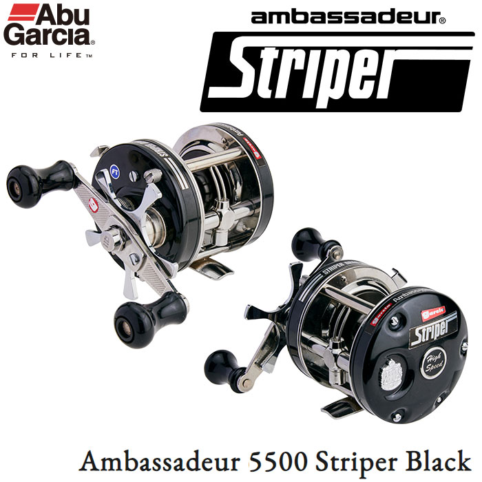 アブガルシア(Abu Garcia) アンバサダー5500 ストライパー ブラック