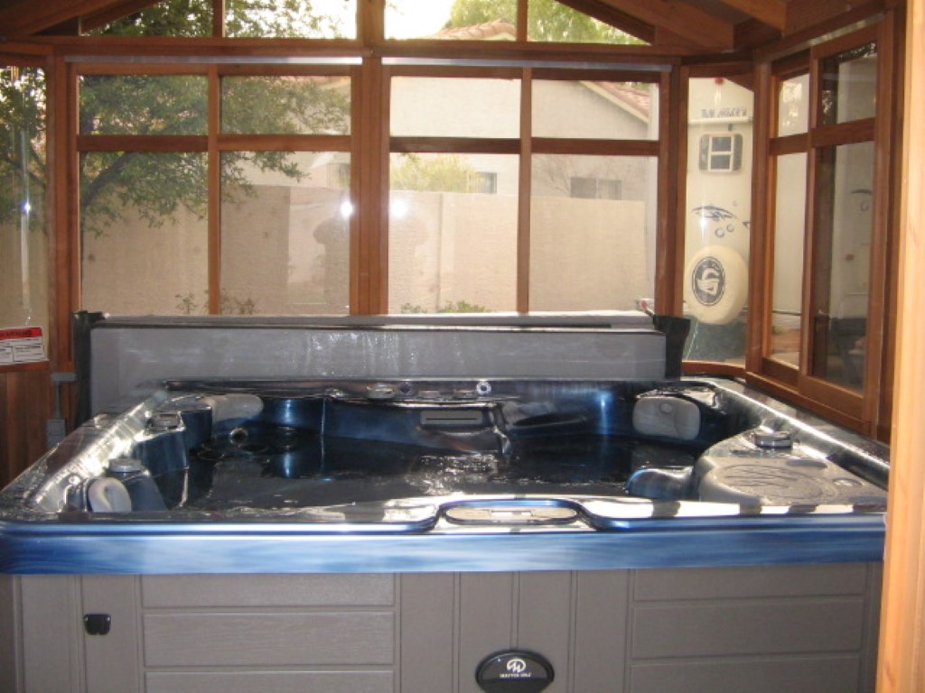 Islander 10'x10' Hot Tub Enclosure | Hot Tub Gazebos - Cedarview