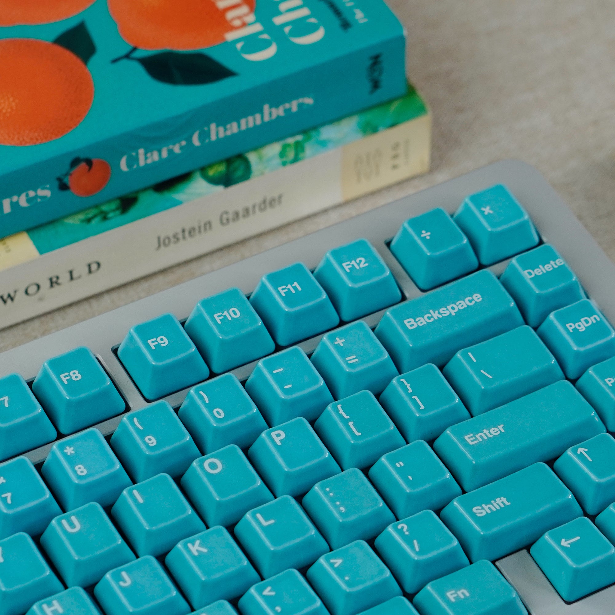Canal Blue Keycaps | Cerakey