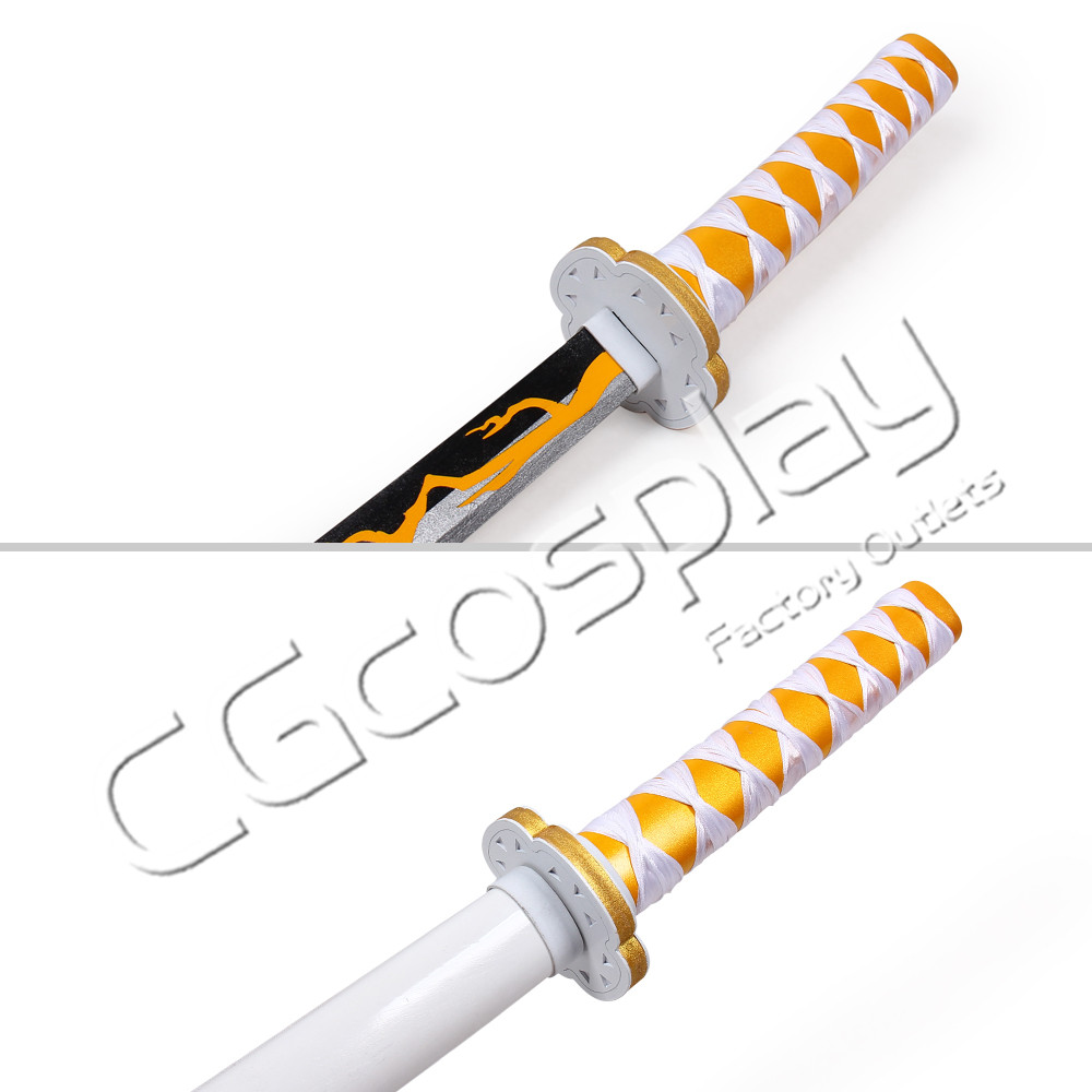 鬼滅の刃 鬼殺隊 我妻善逸 日輪刀 コスプレ道具 コスプレ衣装