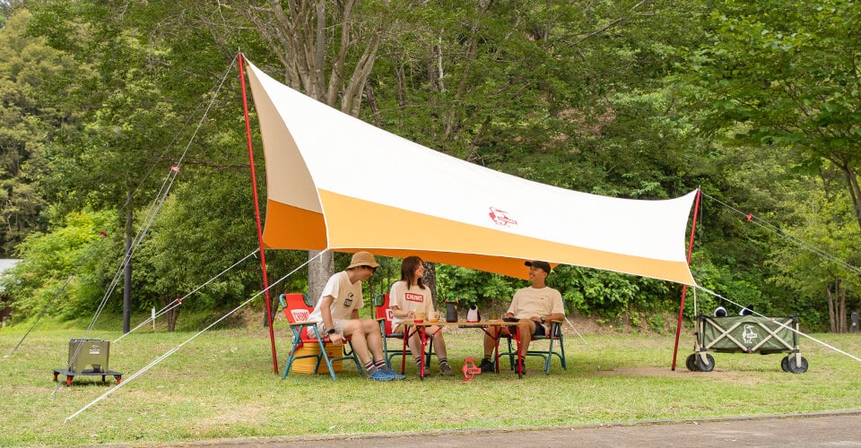 Booby Hexa Tarp T/C | タープ | CHUMS | CHUMS(チャムス)|アウトドア