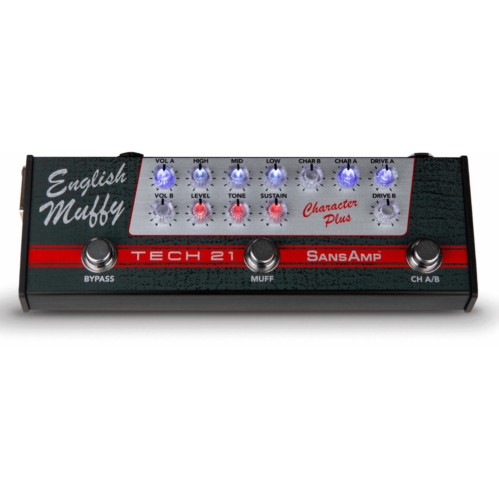 TECH21 SansAmp CHARACTER PLUS SERIES English Muffy ファズ ギター