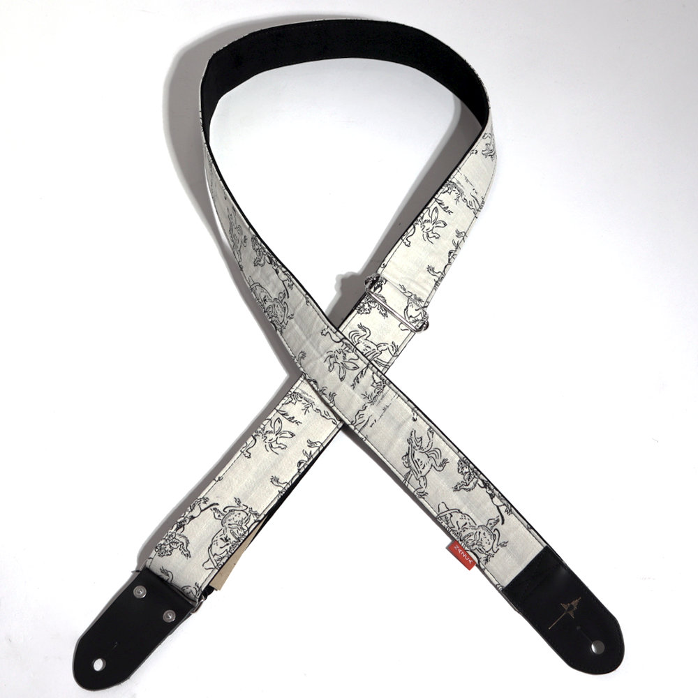 NAZCA STRAP 鳥獣戯画 ギターストラップ(ナスカ 鳥獣戯画柄 ギター