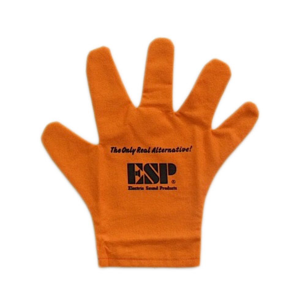 ESP CL-8G/ORA28155NGE GLOVES CLOTH 手袋タイプギタークロス(イーエス