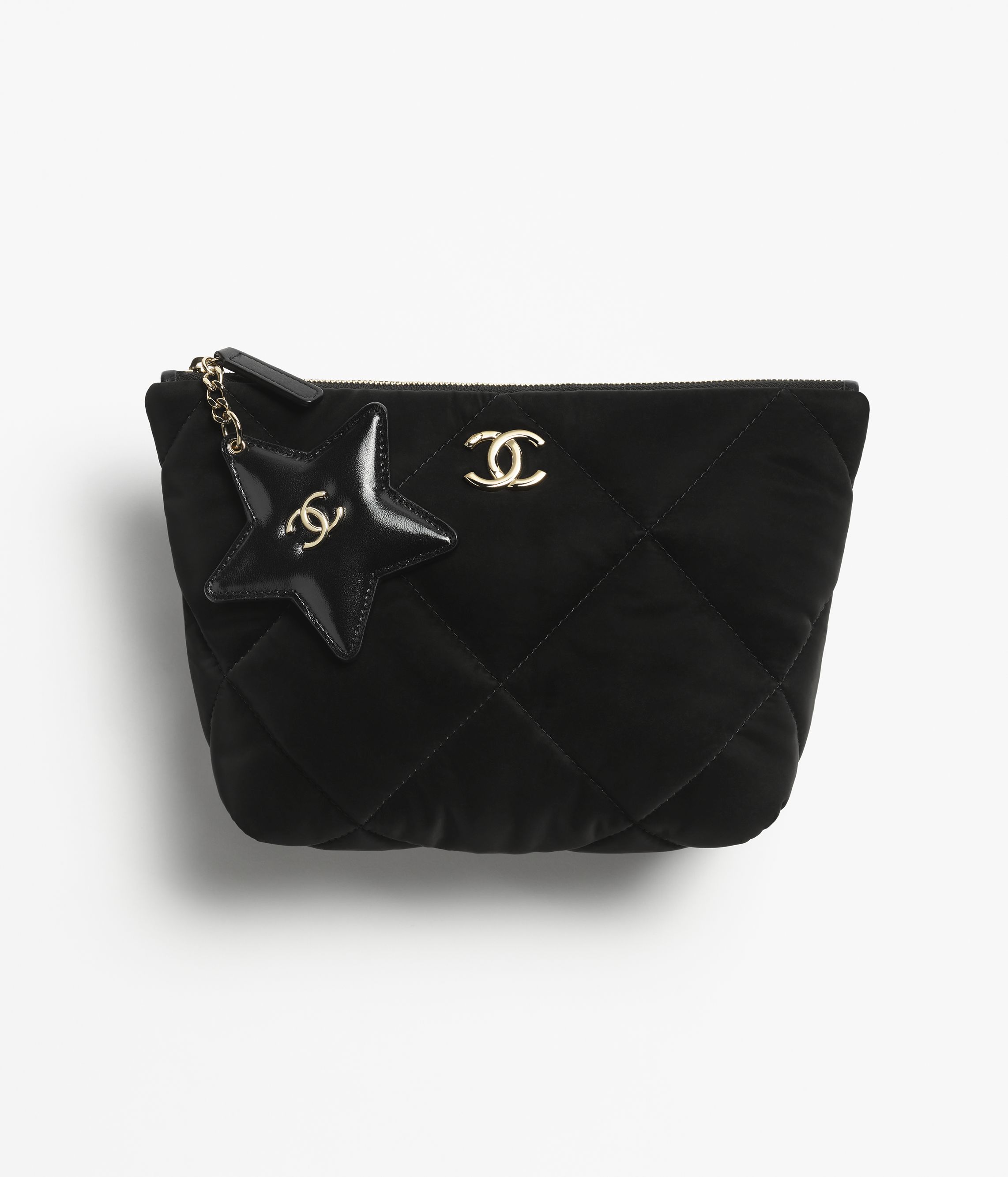 イヤーマフ - シアリング ラムスキン、ブラック & エクリュ