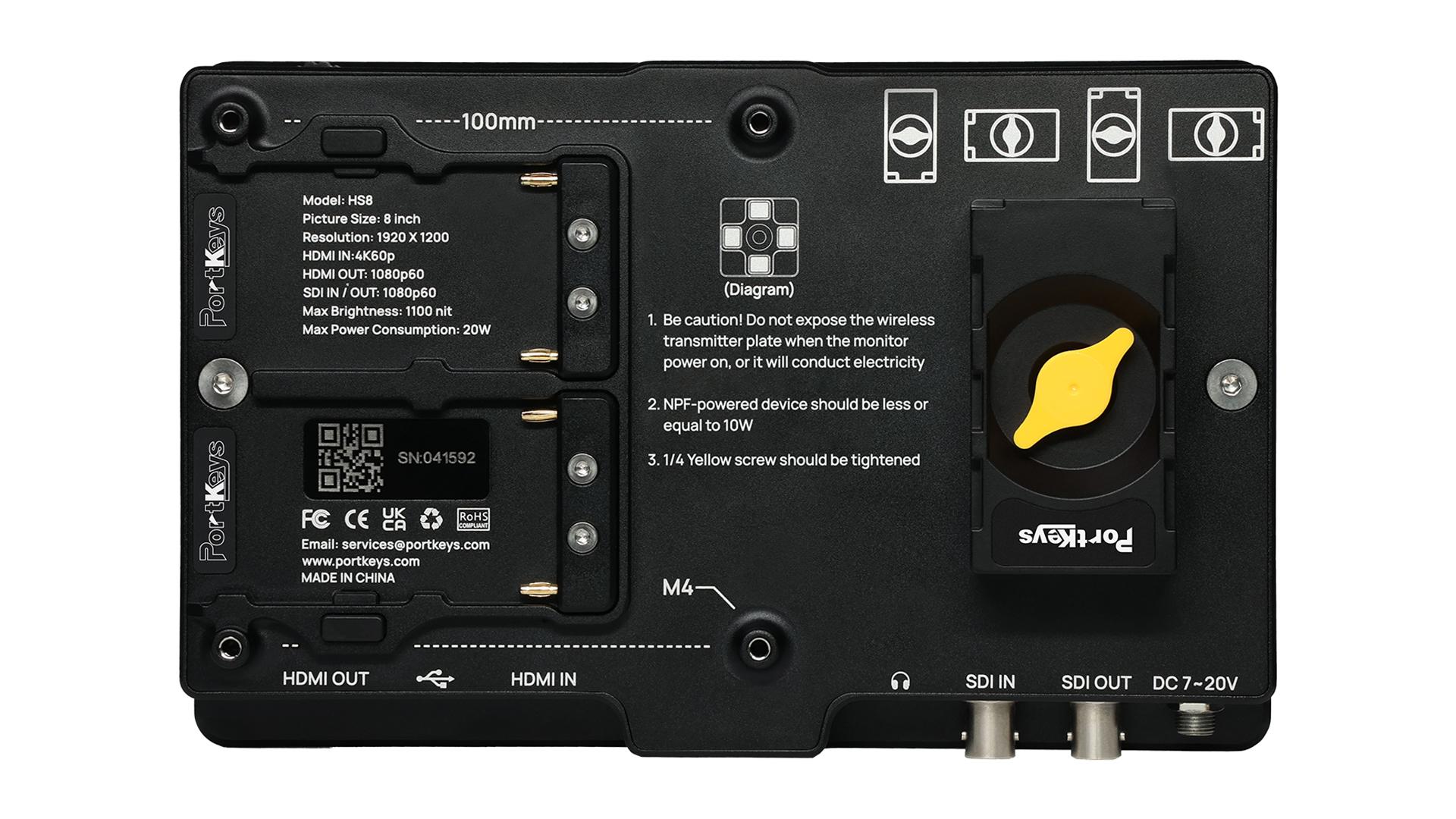 Portkeysが手ごろな価格のディレクター用モニター、HS8を発表 | CineD