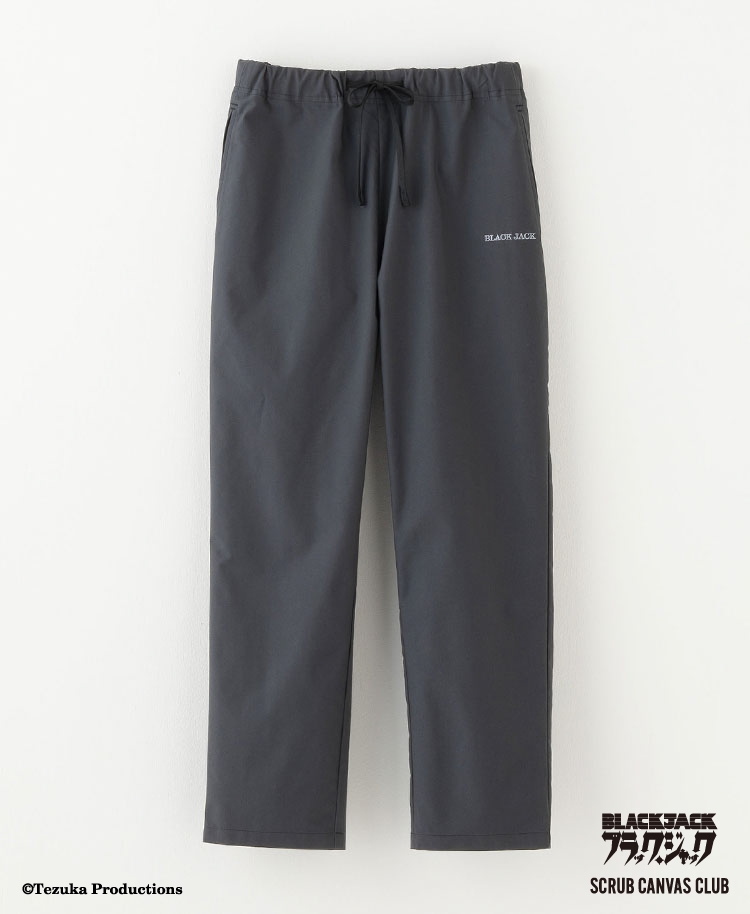 Scrub Canvas Club:ブラック・ジャックスクラブパンツ(男女兼用