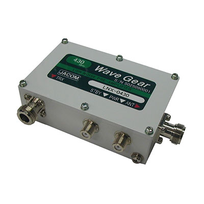 関連機器 ＞ 受信アンプ ＞ 430MHz帯アンテナ直下型受信アンプLNX-0430