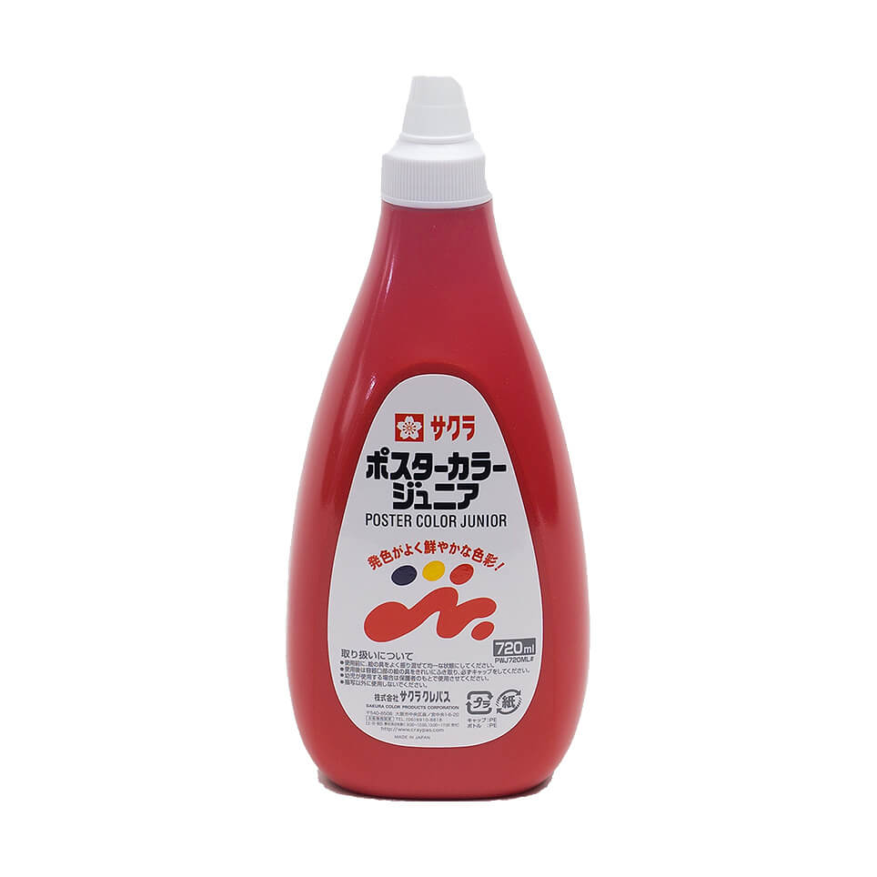 ポスターカラー ジュニア720ml｜ポスターカラージュニア