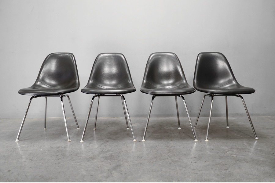 ハーマンミラー ヴィンテージ イームズ シェルチェア ナウガハイド