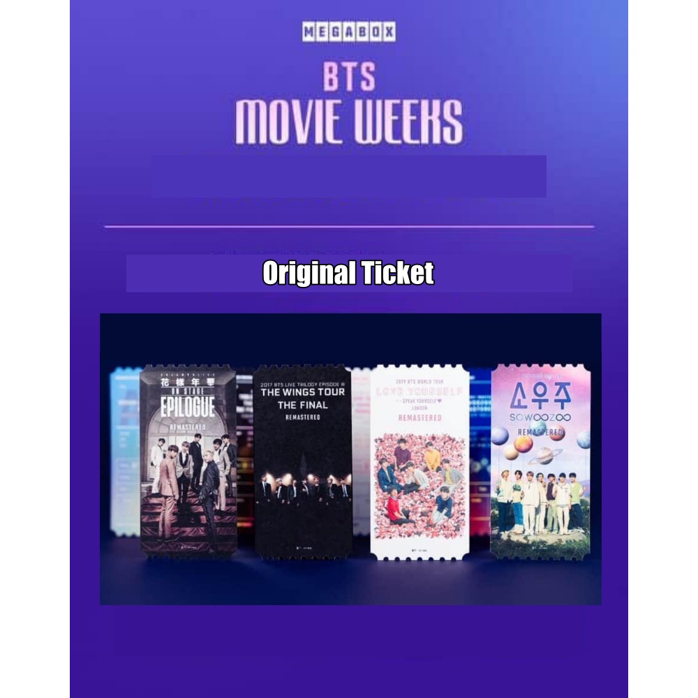 BTS MOVIE WEEKS MEGABOX Limited Early-Bird Package (Deco Pack