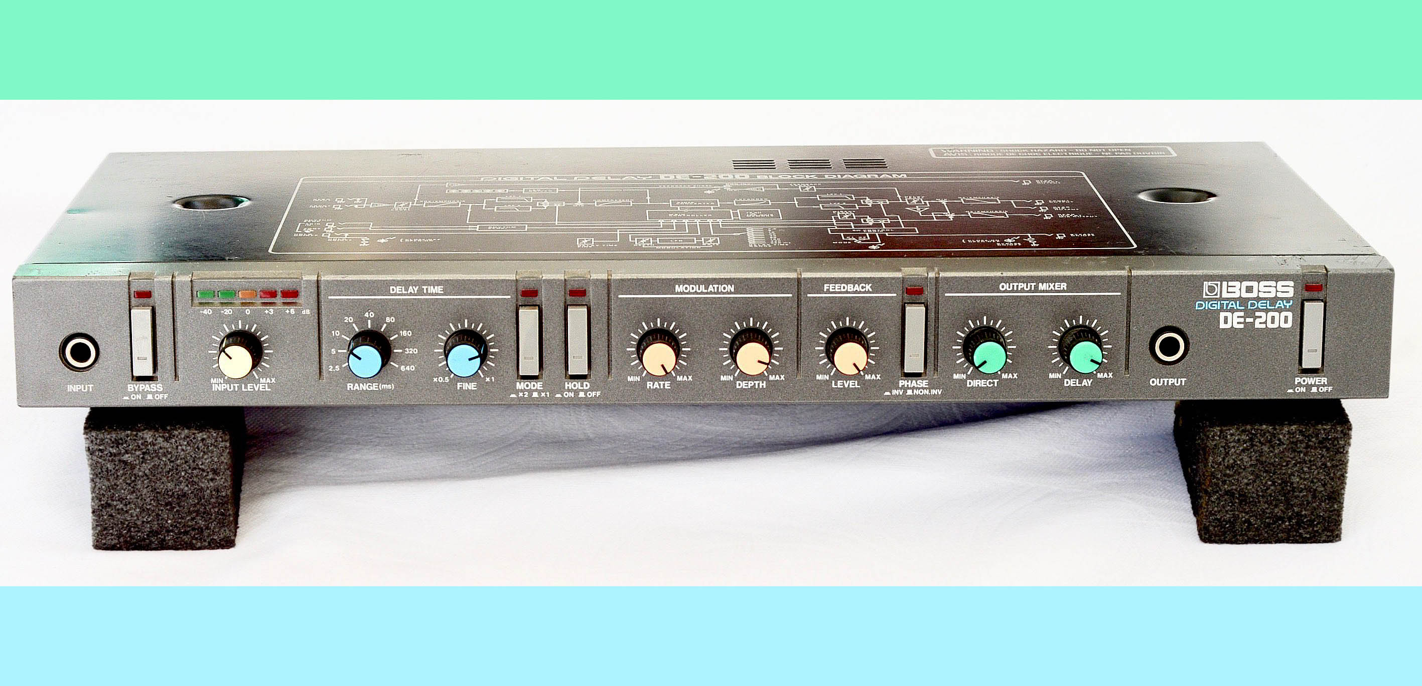 Zeitmaschine: Boss DE-200 Vintage-Digital Delay - AMAZONA.de