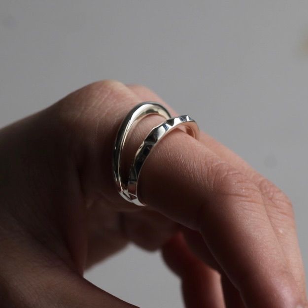 GARNI - 【お取り寄せ注文可能】Clash Combi Double Ring | ACRMTSM