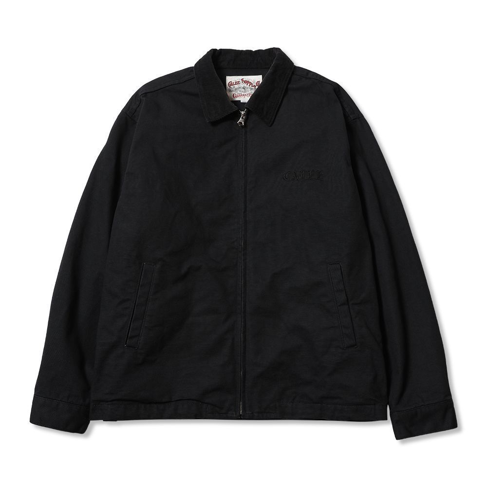 CALEE - 【残り一点】Vintage Reproduct Cordury Collar Duck Jacket