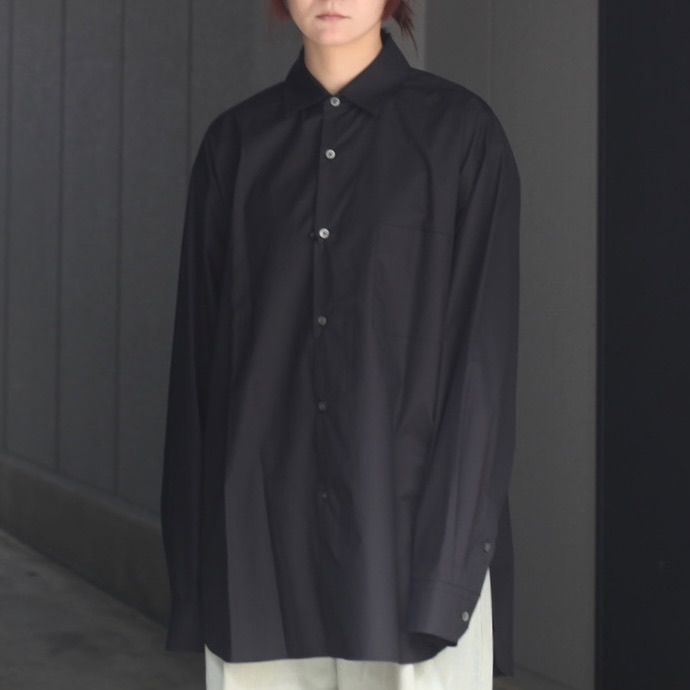 ssstein - 【残り一点】Suvin Cotton Oversized Down Pat Shirt