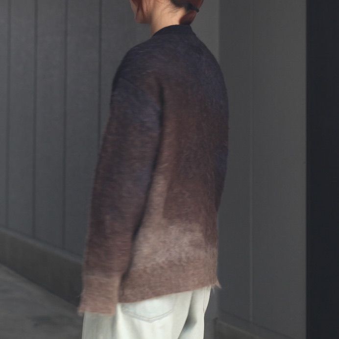 ssstein - 【残り一点】Gradation Mohair Knit Cardigan | ACRMTSM