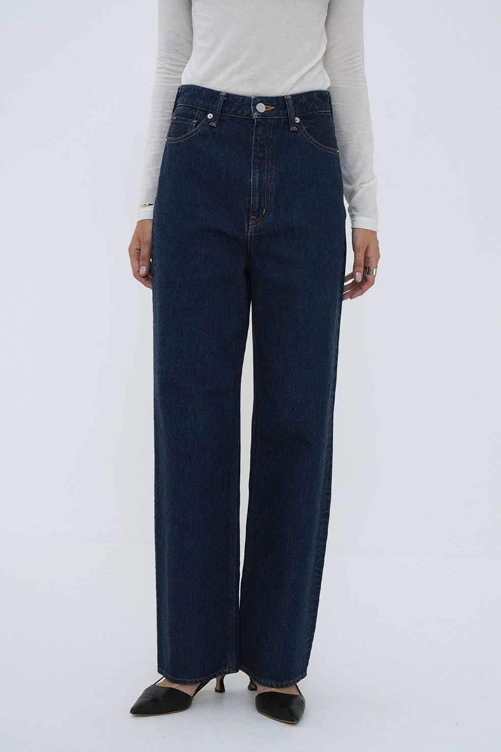 CLANE - セコンドデニムパンツ ブルー - SECOND DENIM PANTS | ADDICT