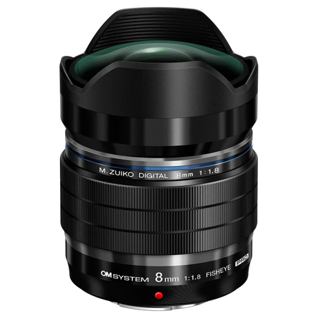 Olympus M.Zuiko Digital ED 8mm f/1.8 Fisheye Pro Lens for MFT