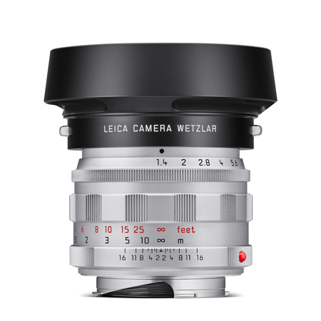 Leica 50mm f/1.4 Summilux-M Lens, Silver Chrome 11714 - Adorama